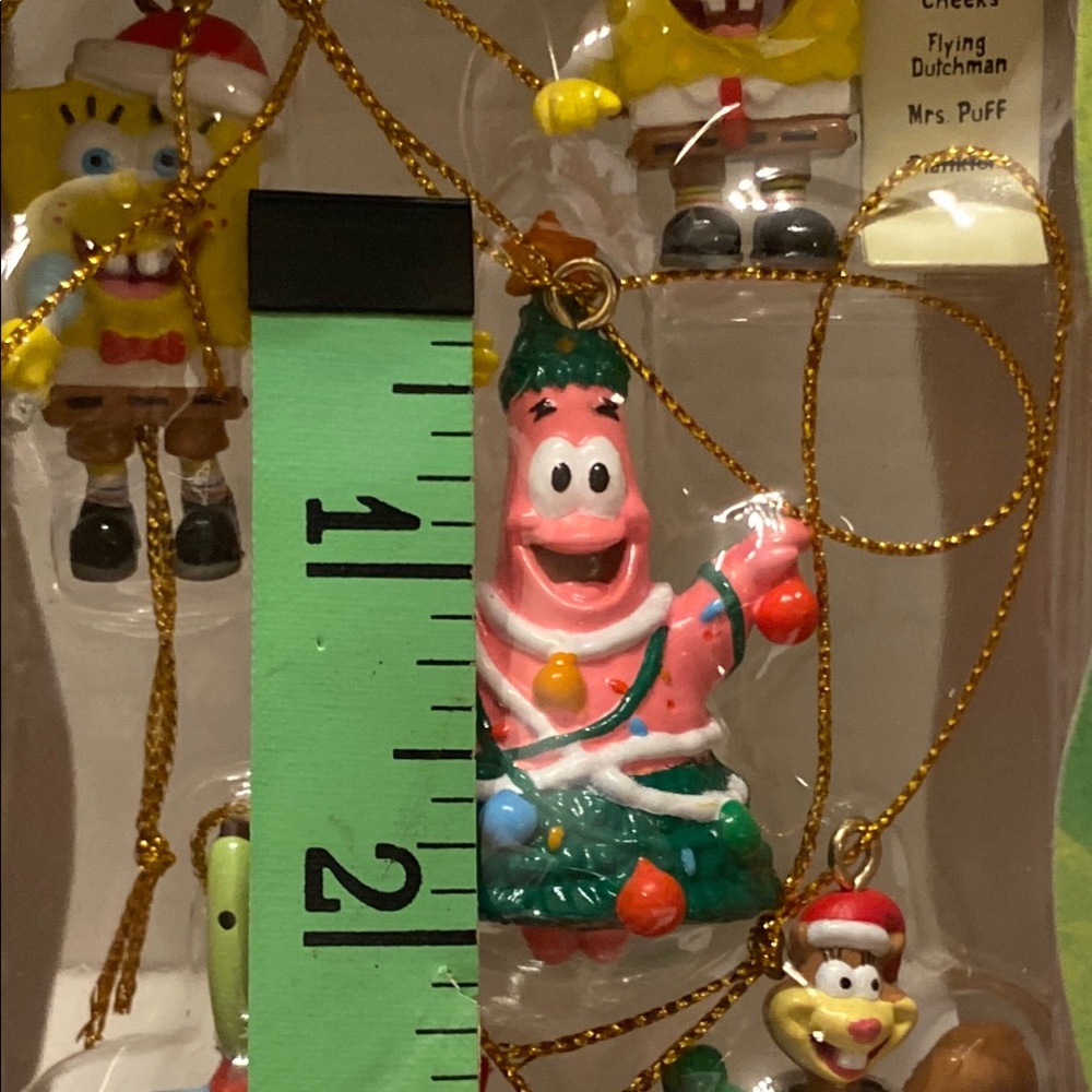 Nickelodeon SpongeBob SquarePants Ornament Set - Multicolor - Picture 8 of 8